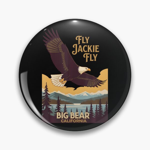 Item preview, Jackie The Big Bear Eagle Supports California Wildlife designed and sold by Mykittens69.