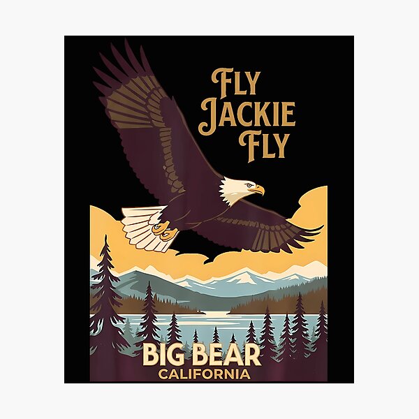 Item preview, Jackie The Big Bear Eagle Supports California Wildlife designed and sold by Mykittens69.