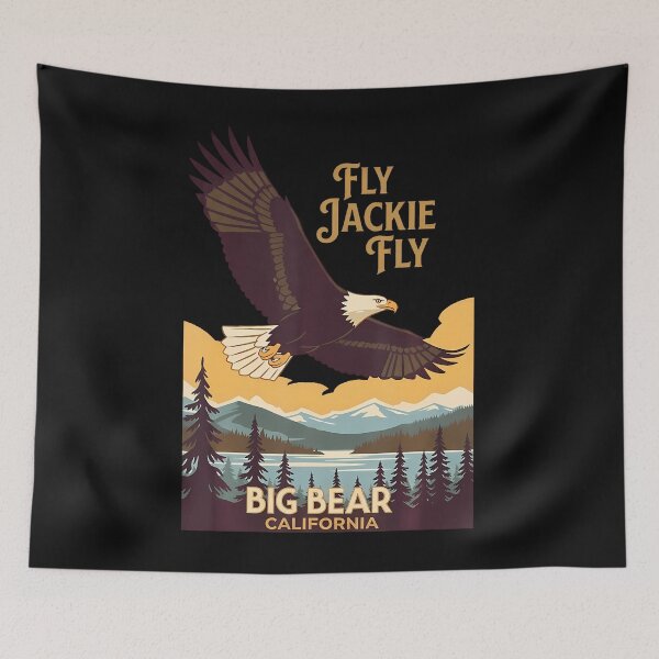 Item preview, Jackie The Big Bear Eagle Supports California Wildlife designed and sold by Mykittens69.