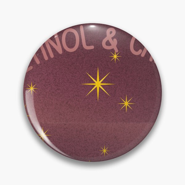 Item preview, Retinol & Chill Funny Skincare Pun Design – Purple Sparkle designed and sold by Cadentt.