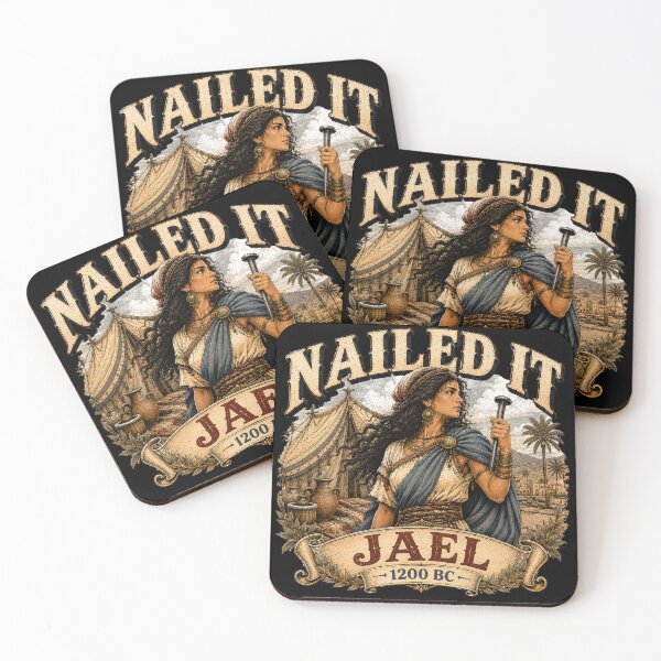 Item preview, Nailed It Jael 1200 BC – Biblical Woman Vintage Design designed and sold by creativebymateo.