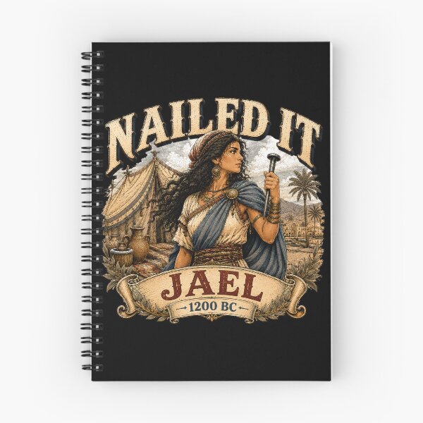 Item preview, Nailed It Jael 1200 BC – Biblical Woman Vintage Design designed and sold by creativebymateo.