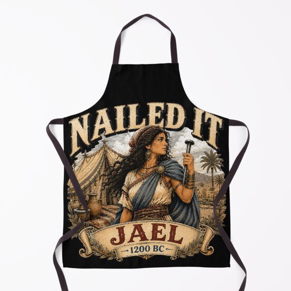 Item preview, Nailed It Jael 1200 BC – Biblical Woman Vintage Design designed and sold by creativebymateo.