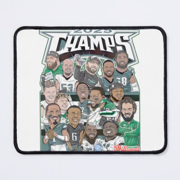 Item preview, Philadelphia Eagles Champions Retro Style Fan Art By Daviiday ⭐⭐⭐⭐⭐ designed and sold by MarcodeJonge.