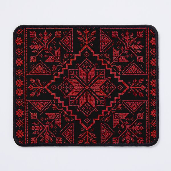 Item preview, Traditional Palestinian Tatreez Design | Intricate Geometric Cross Stitch Art designed and sold by BrainCurves.