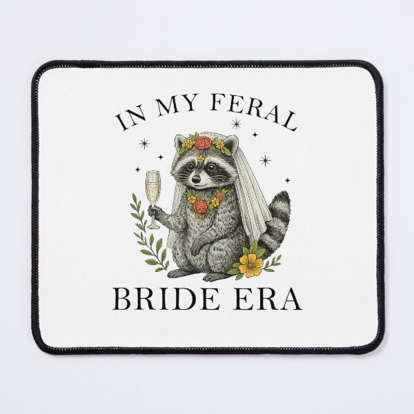 Item preview, In My Feral Bride Era Raccoon designed and sold by ellapaintcoast.