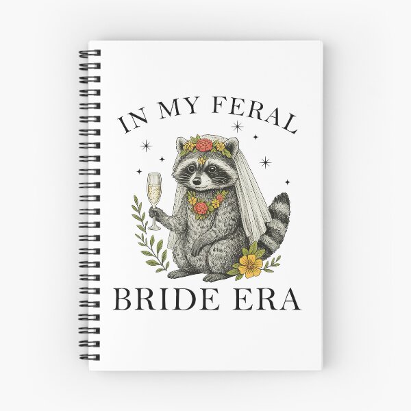 Item preview, In My Feral Bride Era Raccoon  designed and sold by ellapaintcoast.