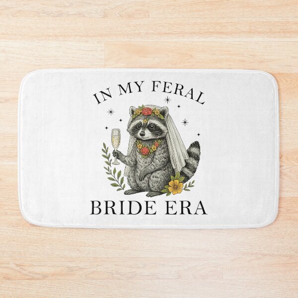 Item preview, In My Feral Bride Era Raccoon  designed and sold by ellapaintcoast.