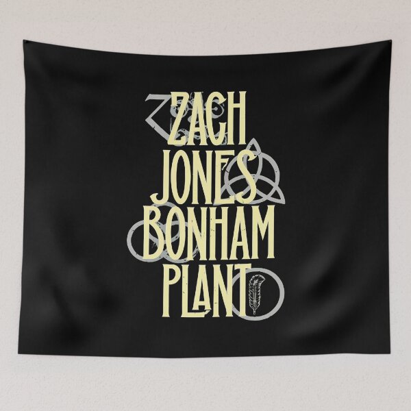 Item preview, Page Jones Bonham Plant Rock Band Names-20 designed and sold by ChevalierIzyy.