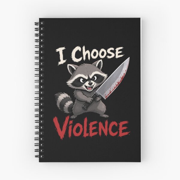 Item preview, I Choose Violence Raccoon  designed and sold by TheEndDesign.