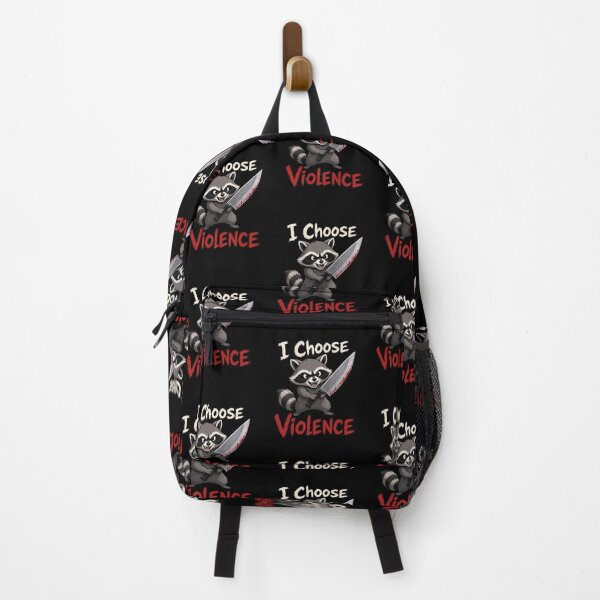 Item preview, I Choose Violence Raccoon  designed and sold by TheEndDesign.