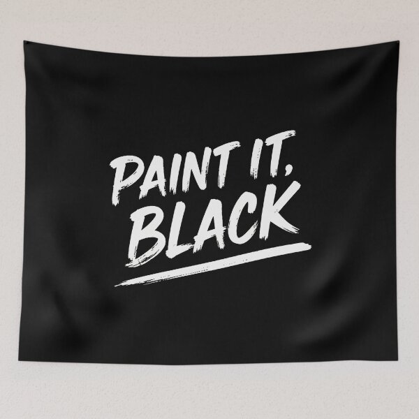 Item preview, Paint It Black Bold Grunge Font Quote-56 designed and sold by ChevalierIzyy.