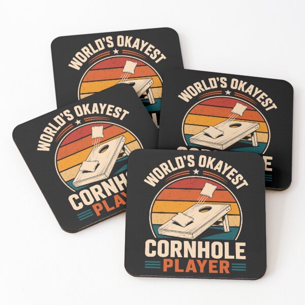 Item preview, World's Okayest Cornhole Player Funny Cornhole designed and sold by Izanmie.