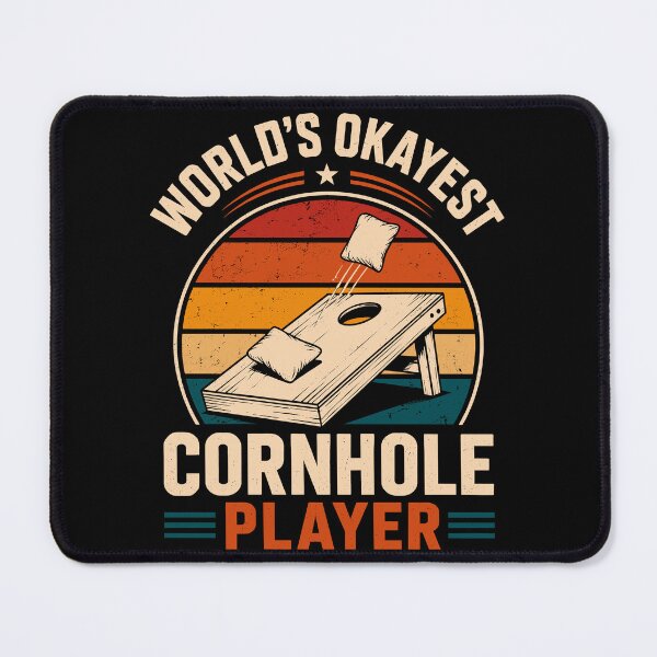 Item preview, World's Okayest Cornhole Player Funny Cornhole designed and sold by Izanmie.