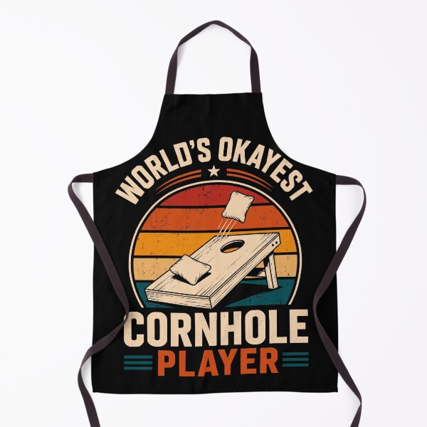 Item preview, World's Okayest Cornhole Player Funny Cornhole designed and sold by Izanmie.