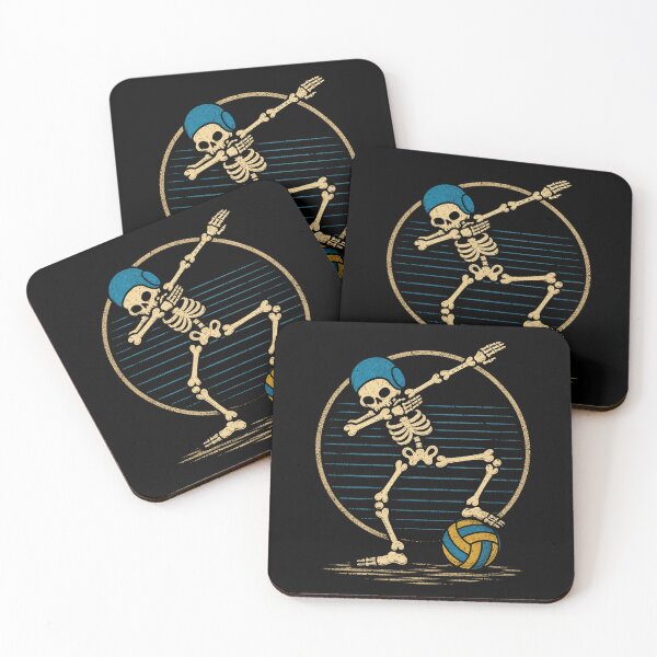 Item preview, Funny Skeleton Volleyball Player Water Polo designed and sold by Moizento.