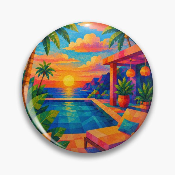 Item preview, Tropical lounge designed and sold by Mira Claps Studio.