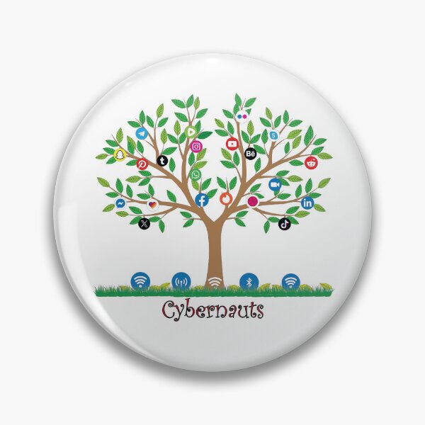 Item preview, Social media symbols, network connections, cybernauts, tree designed and sold by Lennylindesigns.