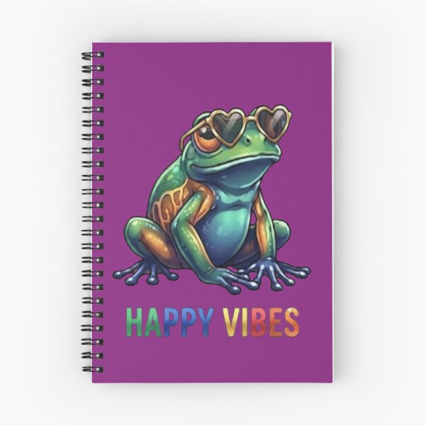 Item preview, Cool Frog Wearing Sunglasses Happy Vibes designed and sold by Northern Glow Art.