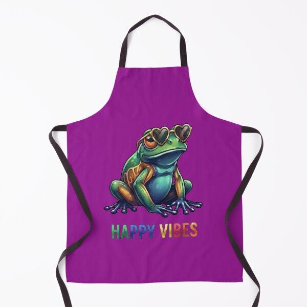 Item preview, Cool Frog Wearing Sunglasses Happy Vibes designed and sold by Northern Glow Art.