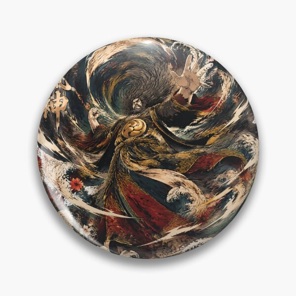 Item preview, Fujin – Wrath of the East Wind | Japanese Wind God Art designed and sold by kaxymax.