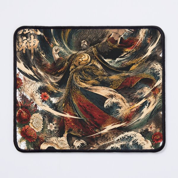Item preview, Fujin – Wrath of the East Wind | Japanese Wind God Art designed and sold by kaxymax.