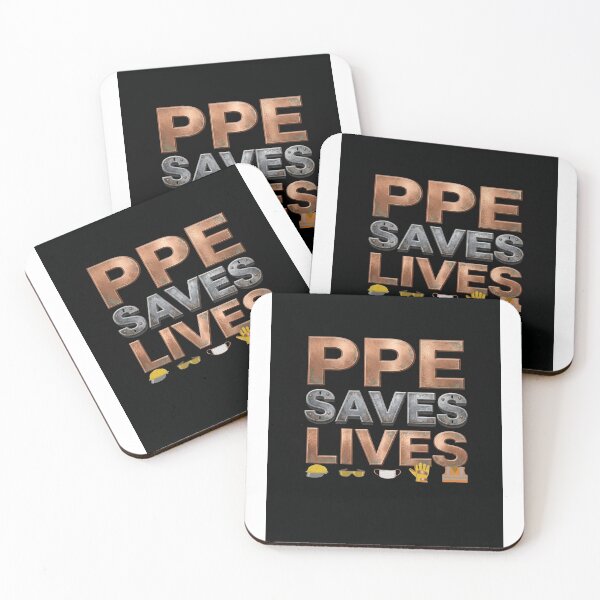Item preview, PPE SAVES LIVES designed and sold by safetygearpro.