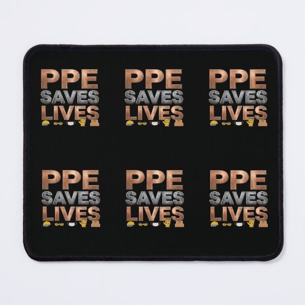 Item preview, PPE SAVES LIVES designed and sold by safetygearpro.