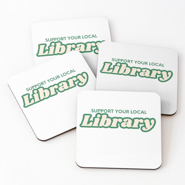Item preview, Support Your Local Library designed and sold by Sweet-Clover.