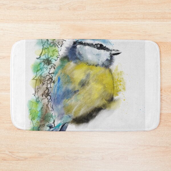 Item preview, Blue Tit on Ivy designed and sold by BranzalArt.