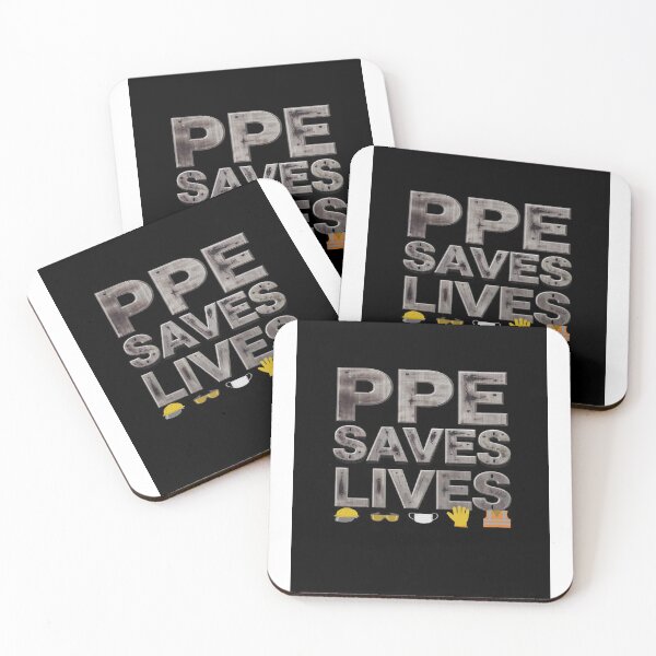 Item preview, PPE SAVES LIVES designed and sold by safetygearpro.