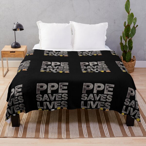 Item preview, PPE SAVES LIVES designed and sold by safetygearpro.