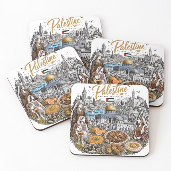 Item preview, Palestine Jerusalem Vintage Travel Poster Art designed and sold by CHC.