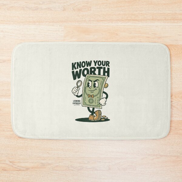 Item preview, Know Your Worth Money Mascot designed and sold by HoopeStylee.