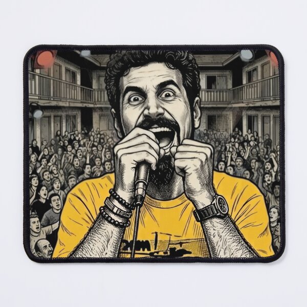 Item preview, Serj Tankian Chop Suey Retro 90s Vintage Bootleg Style Metal designed and sold by Thogan0416.