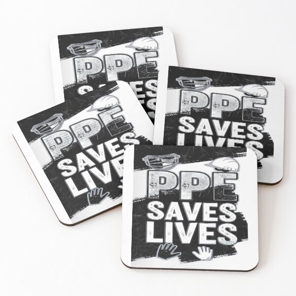 Item preview, PPE SAVES LIVES designed and sold by safetygearpro.