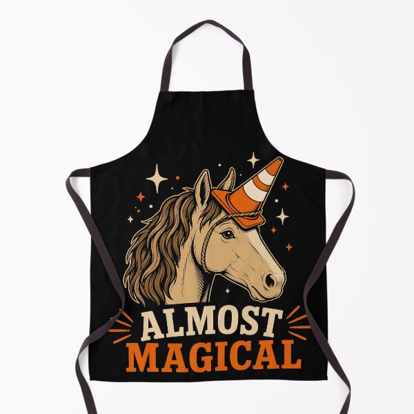Item preview, Almost Magical Funny Horse Unicorn Humor designed and sold by Izanmie.