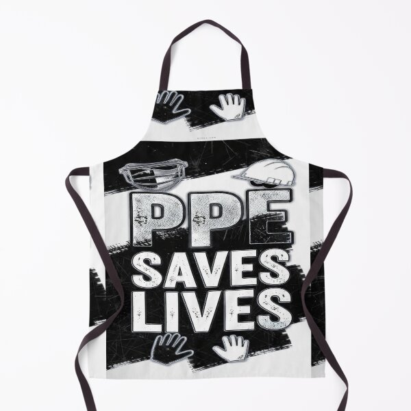 Item preview, PPE SAVES LIVES designed and sold by safetygearpro.