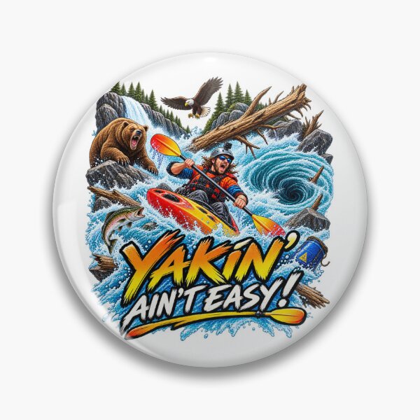Item preview, Yakin' Ain't Easy! designed and sold by Immortalist Armoury.