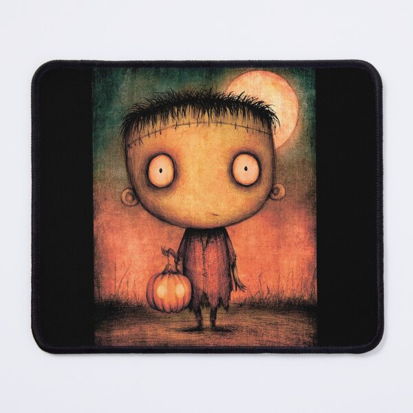 Item preview, Frankenstein's Monster and the Moon. Halloween. designed and sold by MagelliShop.