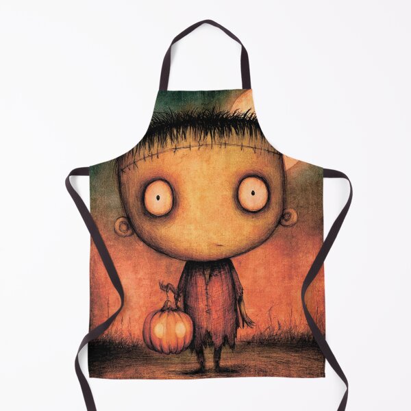 Item preview, Frankenstein's Monster and the Moon. Halloween. designed and sold by MagelliShop.