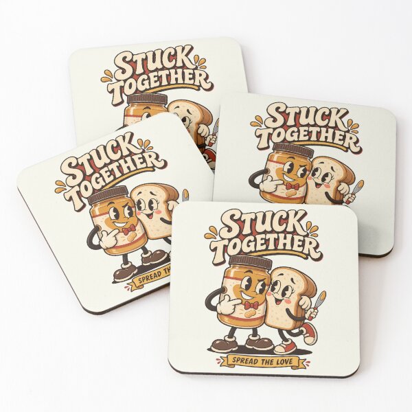 Item preview, Stuck Together Peanut Butter Love designed and sold by HoopeStylee.