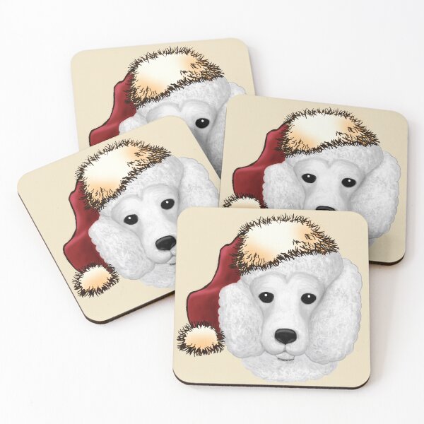 Item preview, Santa Poodle designed and sold by artmuvz.