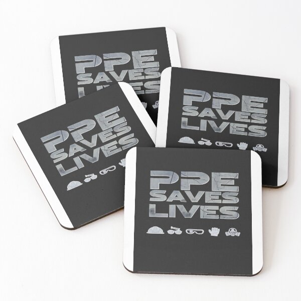 Item preview, PPE SAVES LIVES designed and sold by safetygearpro.