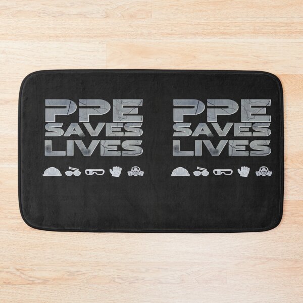 Item preview, PPE SAVES LIVES designed and sold by safetygearpro.