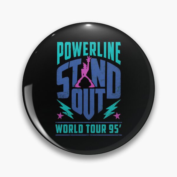 Item preview, Powerline Stand Out World Tour 95' -17 designed and sold by ChevalierIzyy.