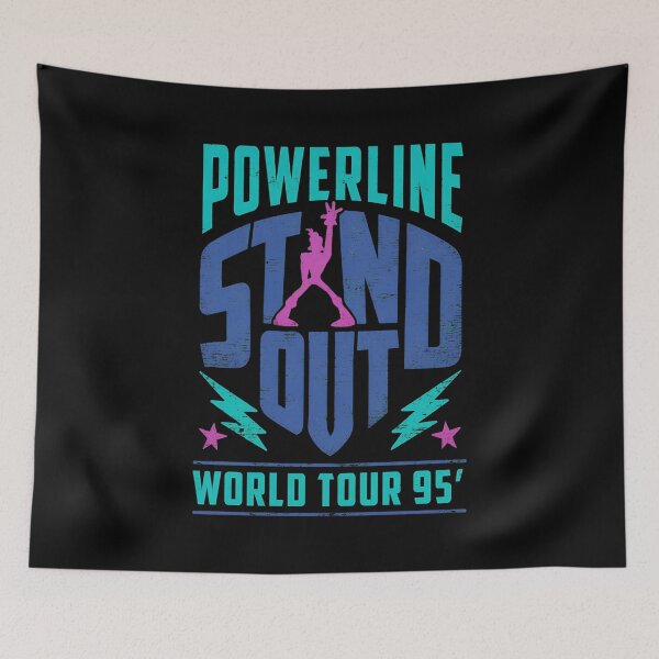 Item preview, Powerline Stand Out World Tour 95' -17 designed and sold by ChevalierIzyy.