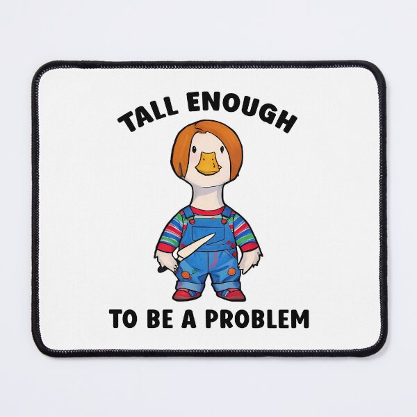 Item preview, Tall Enough To Be A Problem - Funny Halloween Horror Goose Meme designed and sold by Mado Shop.