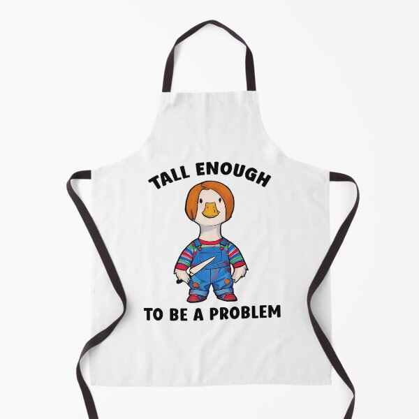 Item preview, Tall Enough To Be A Problem - Funny Halloween Horror Goose Meme designed and sold by Mado Shop.