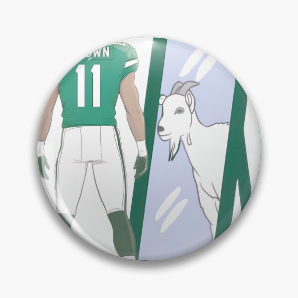 Item preview, Aj Brown Mirror Goat Shirt – Philadelphia Eagles Football Fan Apparel PERFECT GIFT FOR YOU AND FRIENDS designed and sold by MarcodeJonge.